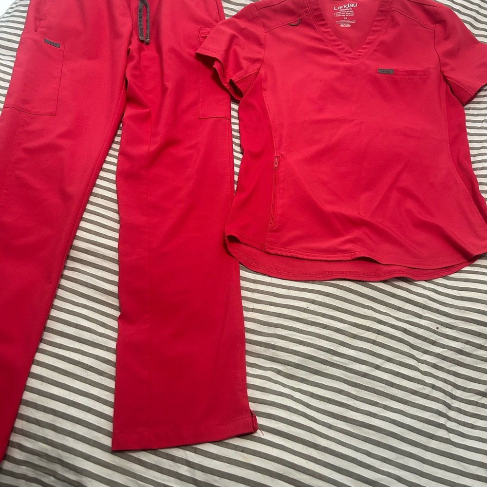 Pink Scrub Set